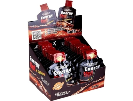 PACK 12 Energy Up Gel Cafeína Cola 12 UNIDADES VICTORY ENDURANCE
