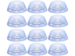 Protetores Antiderrapantes Para Pés De Móveis Doitool, 20 Peças De Almofadas Borracha Silicone Transparente Resistentes