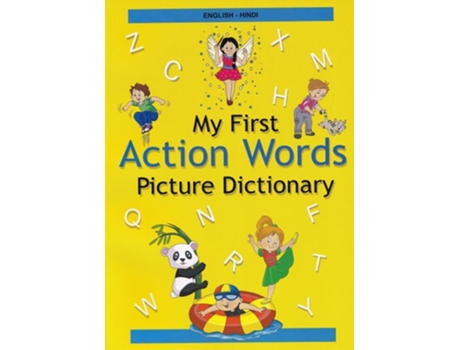 Livro English-hindi - My First Action Words Picture Dictionary De A Stoker (inglês)