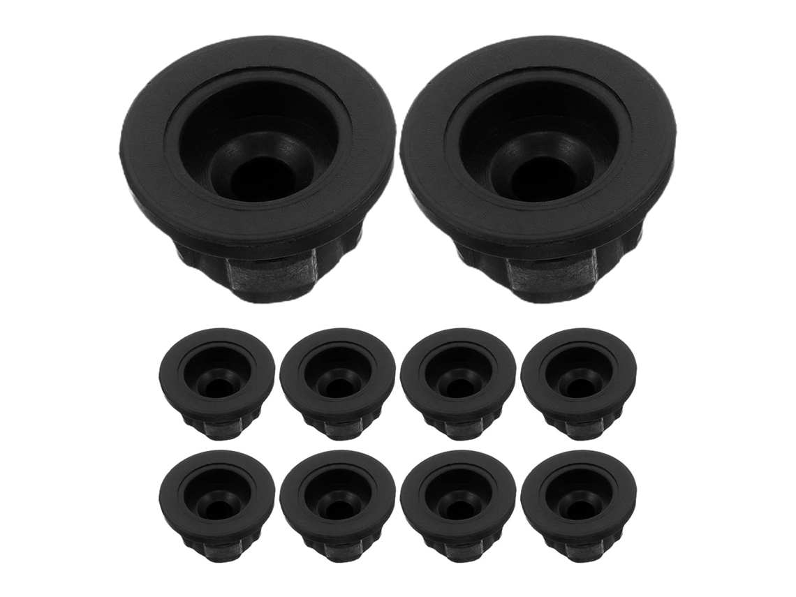 Conjunto De 10 Ilhós De Borracha Para Proteção Do Motor, Fixadores Do Capô.