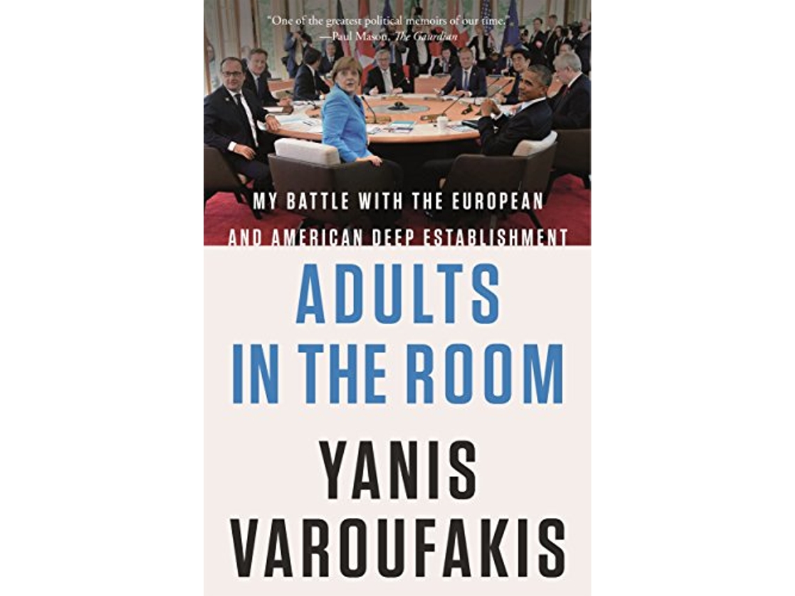 Livro Adults in the Room de Yanis Varoufakis (Inglês)