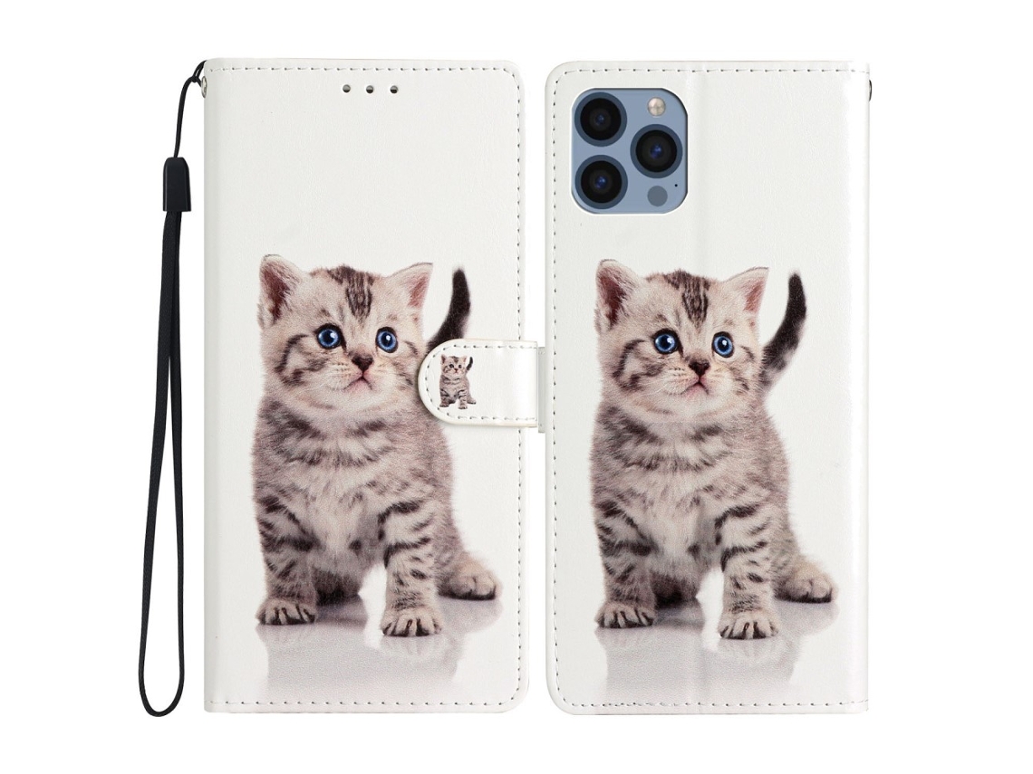 Capa Pega Fofo Para Iphone 15 Pro Pele Sintética