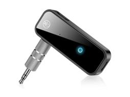 Receptor De Carro Bt 5.0 Adaptador Aux 3.5mm Para Música Em Casa, Veículo E Escritório