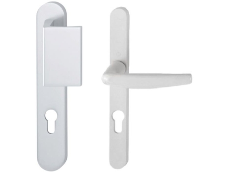 Ens Atlanta Pl.Et. Chave I Aileron Ea8-92 C8 Branco Desenho 9010 554-3346-1530 67-72 3096095 HOPPE