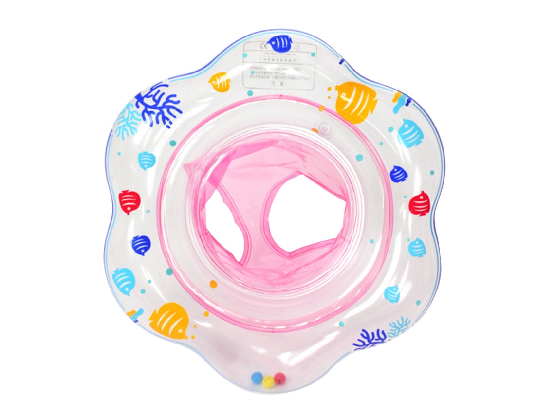 Boia De Natação Inflável Para Bebês Com Airbag Duplo, Reforçada E Segura, Rosa -aquaforge