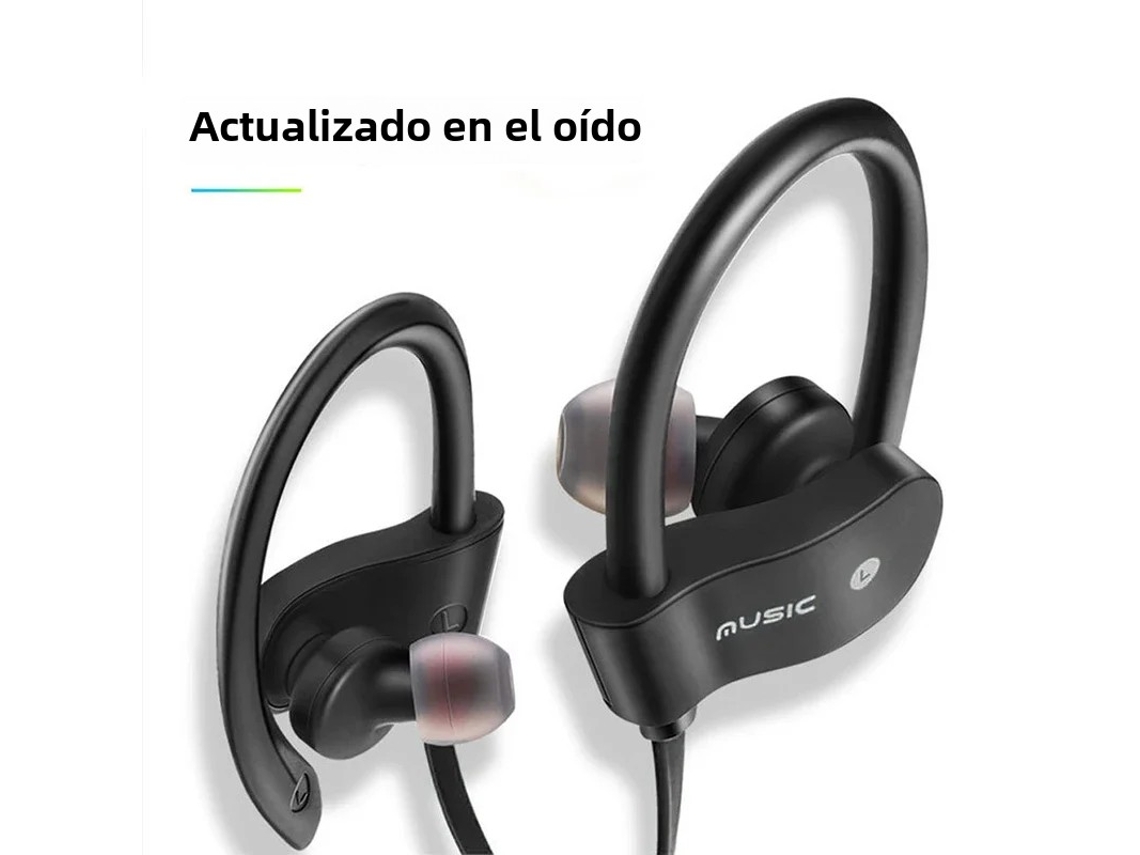 Fones de Ouvido Bluetooth para corrida, estéreo, microfone, IPX4, controle de volume MDUG