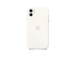 Capa De Silicone Branca Para Iphone 11