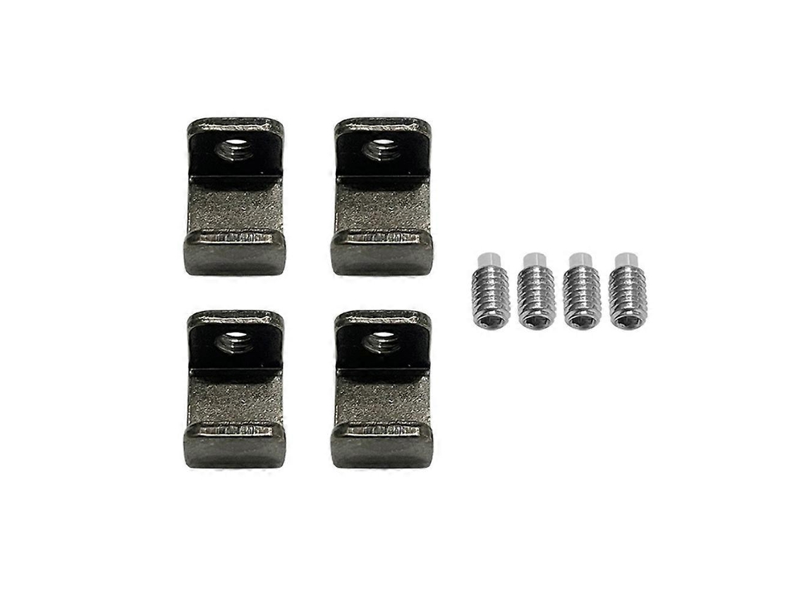 4pcs Fixing Clips For Ender3 Cr10 3d Printer Hot Bed, For Lattice Glass Platform, Essential Printer