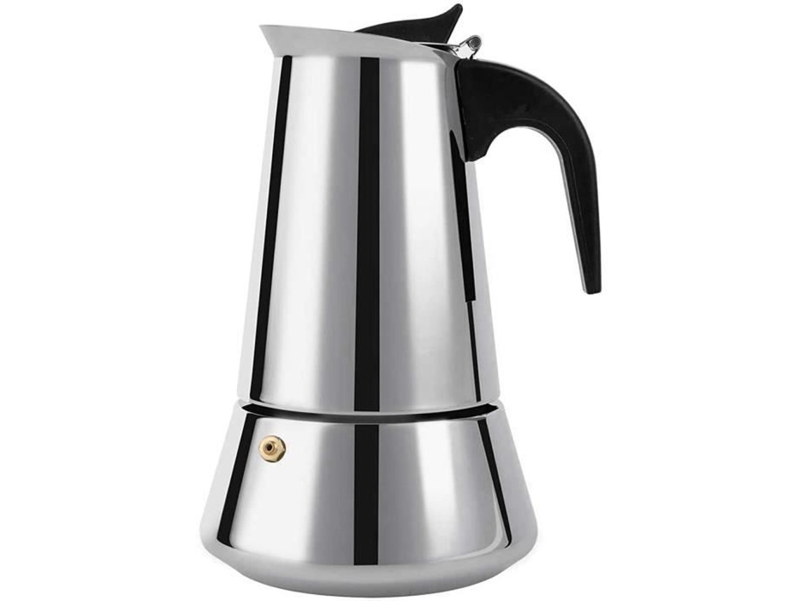Máquina de Café Expresso Moka Pot 4 Xícaras Percolador Cafe Maker 253