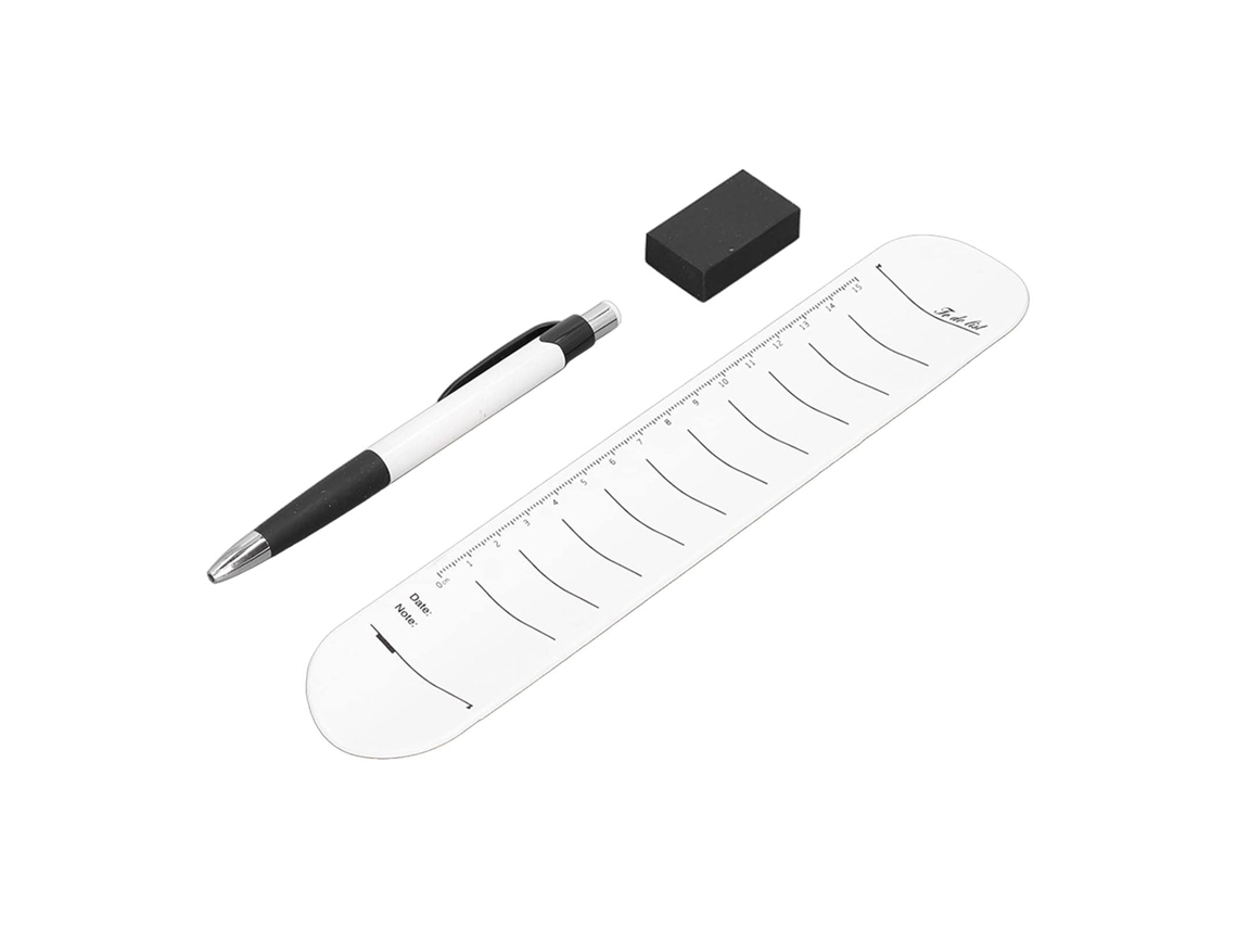 Pulseira Srliya Preta Com Linha Horizontal Desligada, Profissional, Impermeável, Reutilizável E Flexível Com Turn Off Em