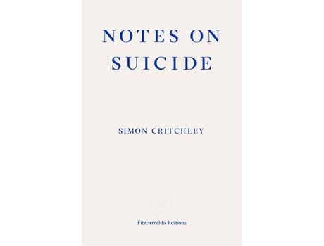 Livro notes on suicide de simon critchley (inglês)