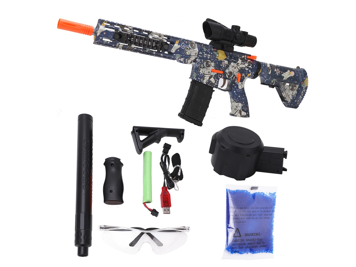 Brinquedo De Tiro De Água Elétrico M416