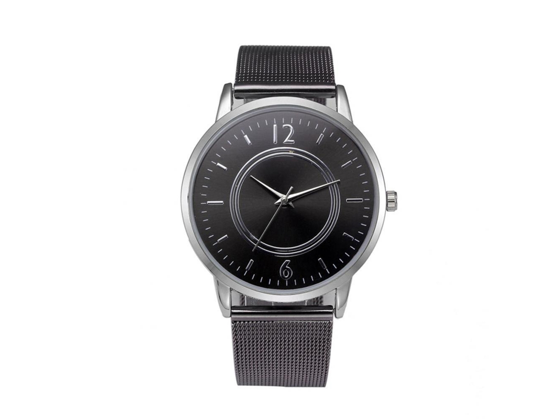 Reloj De Pulsera Analógico De Cuarzo Casual Clásico Simple Para Mujer Y Hombre (azul)