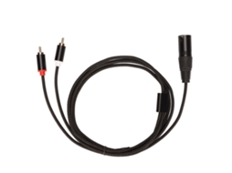Lurelia Cabo Xlr Macho 3 Pinos Rca, Para Microfones, Mixer, Amplificador E Colunas Ativas