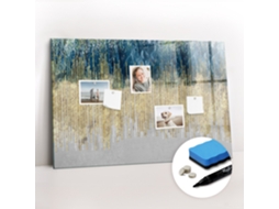 Quadro Magnético Decorativo Padrão Decorativo Para O Escritório Espelharte (90x60 Cm)