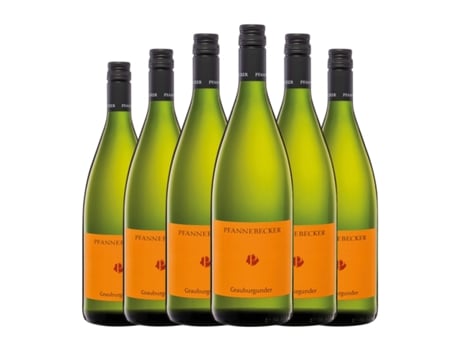 Vinho branco PFANNEBECKER Pinot Cinza Seco Rheinhessen (1 L - 6 Unidades)