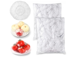 2026 tapa Elástica Reutilizable para Comida 100pcs Ldpe/hdpe Mantener Frescura Envase Cocina 100 Unidades