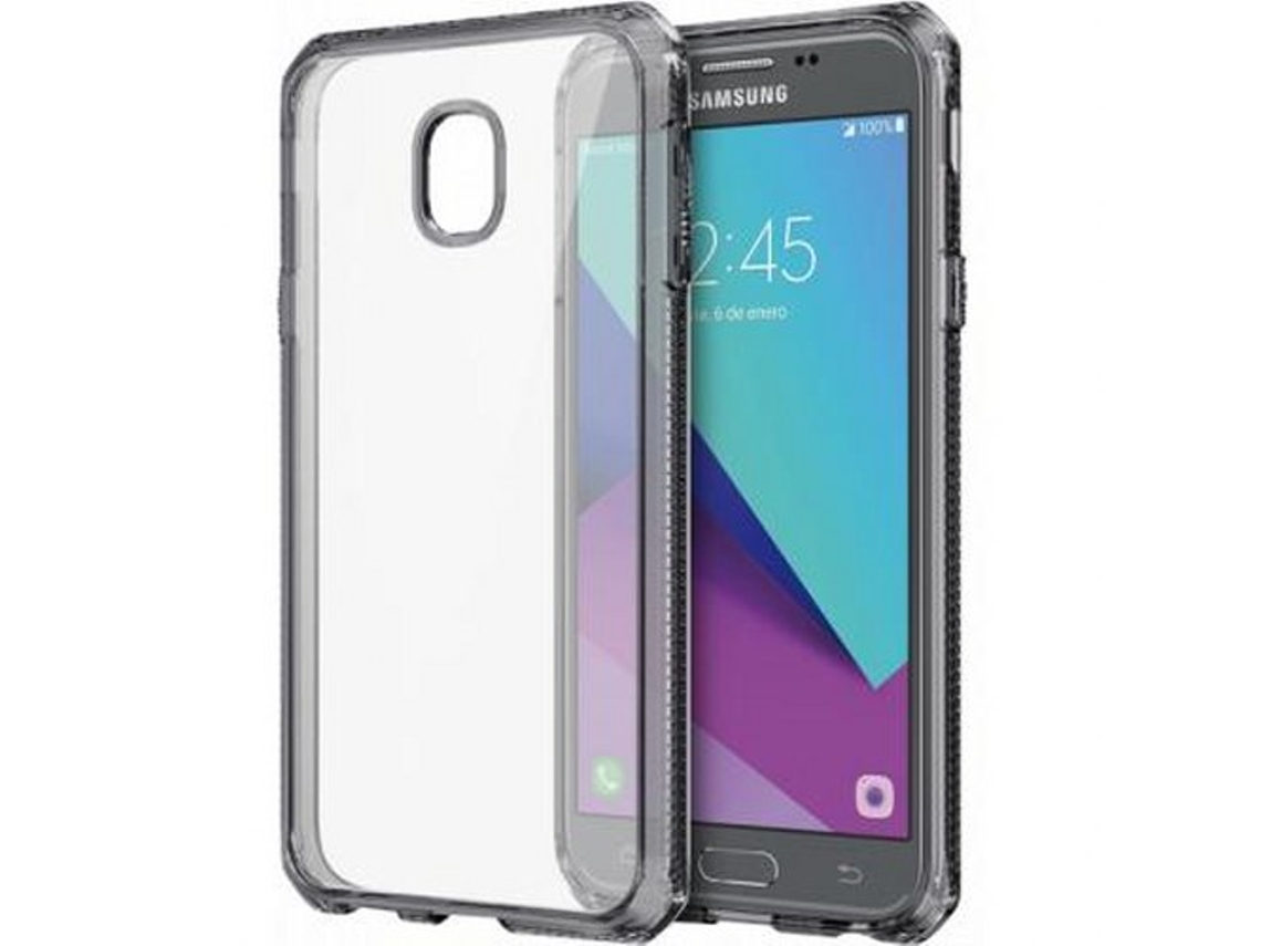 Capa para Samsung Galaxy J3 ITSKINS Acrílico Rígida Transparente .