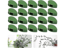 50 Clips de Fixação para Plantas Trepadoras, Autoadesivos para Vinhas e Cabos | S/MARCA