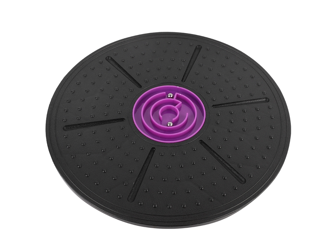 Plataforma De Equilíbrio Wobble Com Labirinto Roxa Disco De Estabilidade Para Yoga E Exercício Vylara