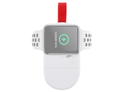 Carregador portátil sem fios para Apple Watch, magnético, USB-A, 5W, branco HALINUI