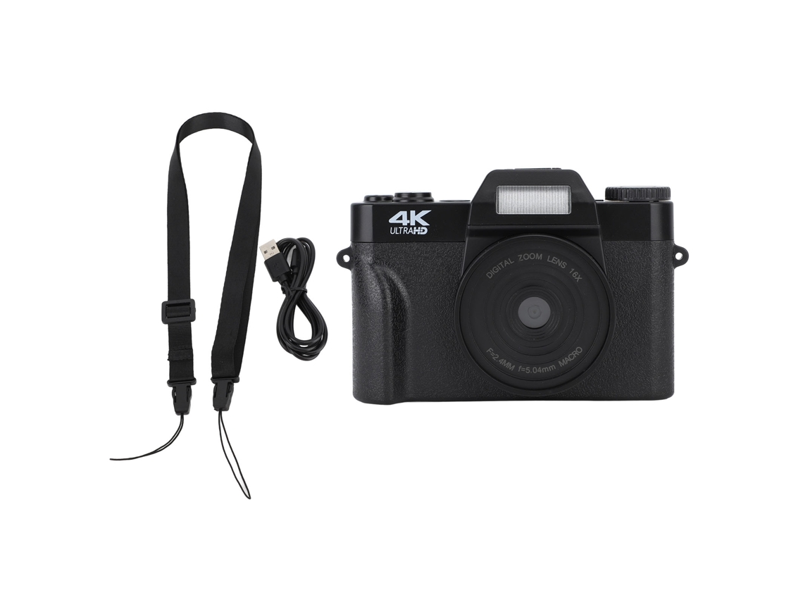 Câmera Digital Compacta Portátil 4k Viagens Vlogging Bolso