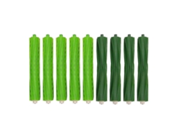 4 Set Multi-surface Rubber Brush Rollers, Compatible With I7 I7+ I8 I8+ E5 E6 E7 Robot Vacuums, Replacement Parts