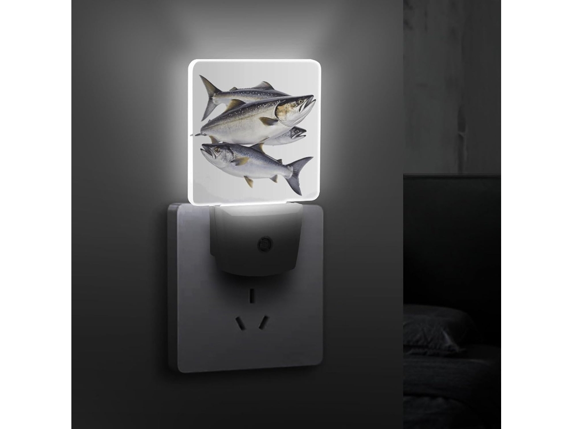 Luz Noturna Com Sensor Crepuscular, Luz Noturna Decorativa Eficiente Quarto, Banheiro, Cozinha, Escadas E Corredor