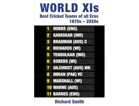 Livro World XIs de Richard Smith (Inglês)