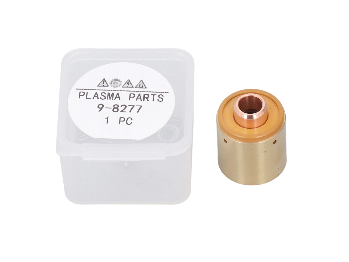 Cartucho de partida de plasma de cobre estável para substituição em máquinas de arco de plasma SL60 e SL100.