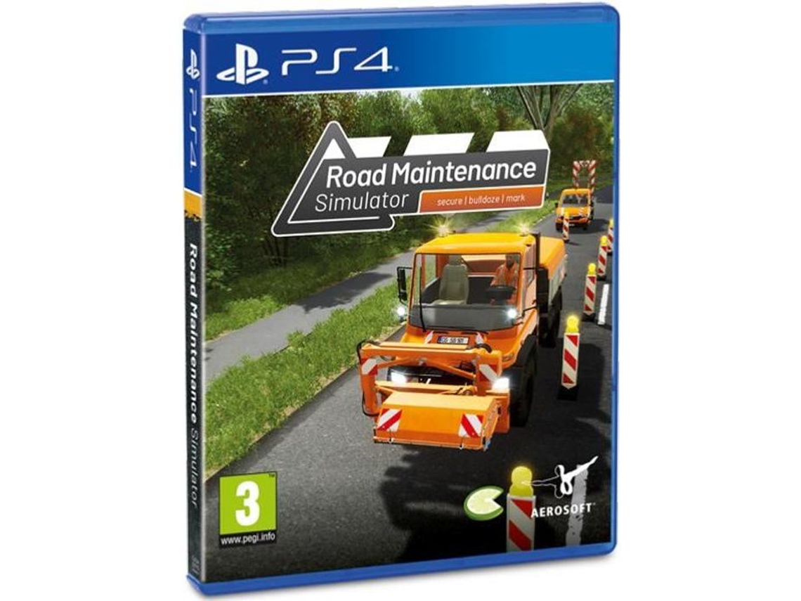 Jogo para PS4 Simulador de Manutenção de Estradas