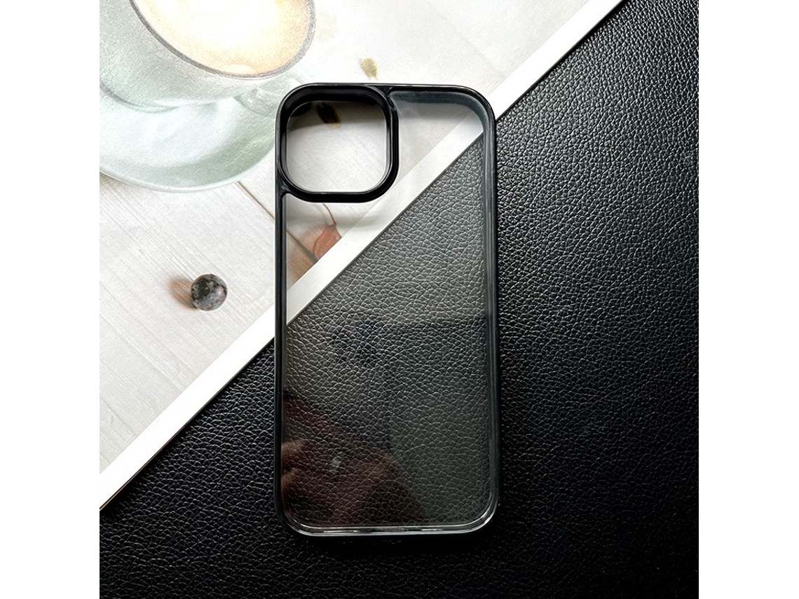 2 Unidades De Capa Para Iphone 17 Pro, Com Adesivo Cremoso Para Trilhos, Em Acrílico Transparente.