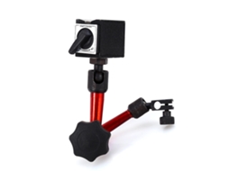 Mini base magnética para indicador de nível digital com pé de apoio