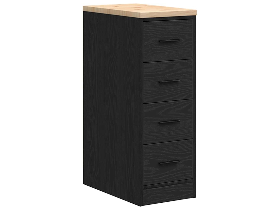 Garage Storage Cabinet, Garage Storage Cabinets Vidaxl Preto Madeira De Pinho (30 X 51 X 85 Cm)