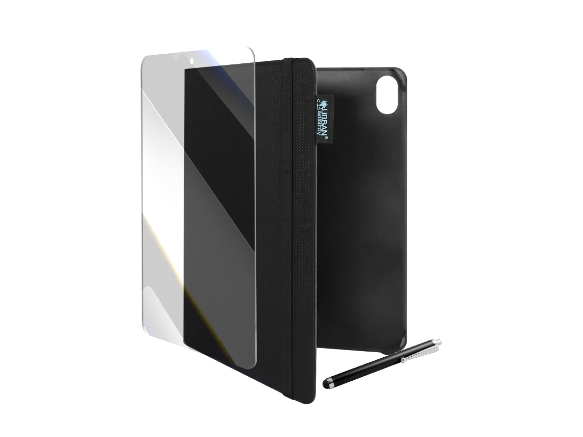 Kit Capa e Vidro Temperado com Caneta para Ipad 10 10.9" 2022 URBAN FACTORY