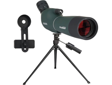 Sv28 Plus Telescópio Com Tripé, 20 60x60mm Bak4 Fmc Impermeável E Antivapor, Para Observação De Aves, Tiro Com Arco Svbony