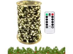 Luzes De Natal Em Led Para Árvore Natal, Branco Quente, Material