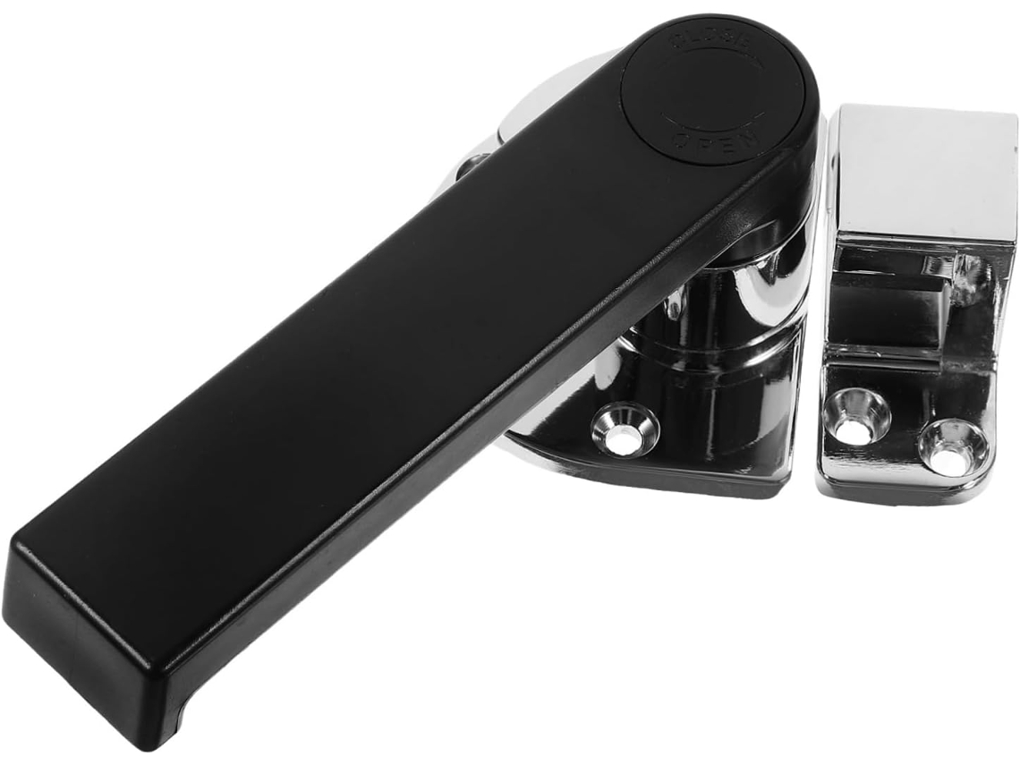 Trava De Porta Freezer Lalafina Versátil Em Liga Zinco Para Armário Vapor Com Resistência À Corrosão
