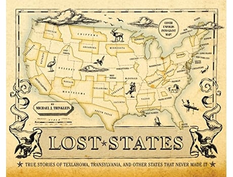 Livro Lost States de Michael J Trinklein (Inglês - Capa Dura)