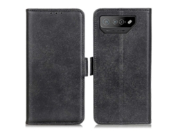 Capa Para Asus Rog Phone 7 Ultimate 5g/rog Phone 7 5g Com Textura De Couro Bovino.