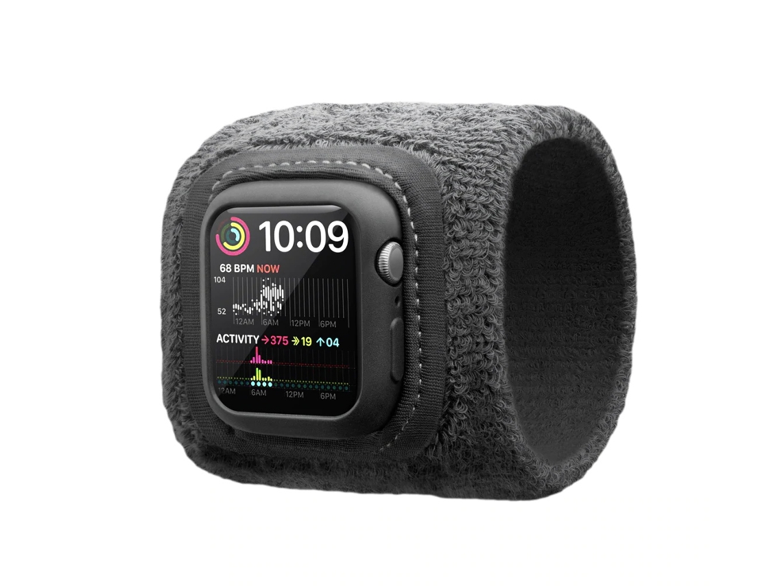 Banda para Apple Watch 44-45mm TWELVE SOUTH Actionband Cinzento