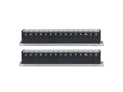 Bloco De Terminal Montado Em Trilho 30a 660v
