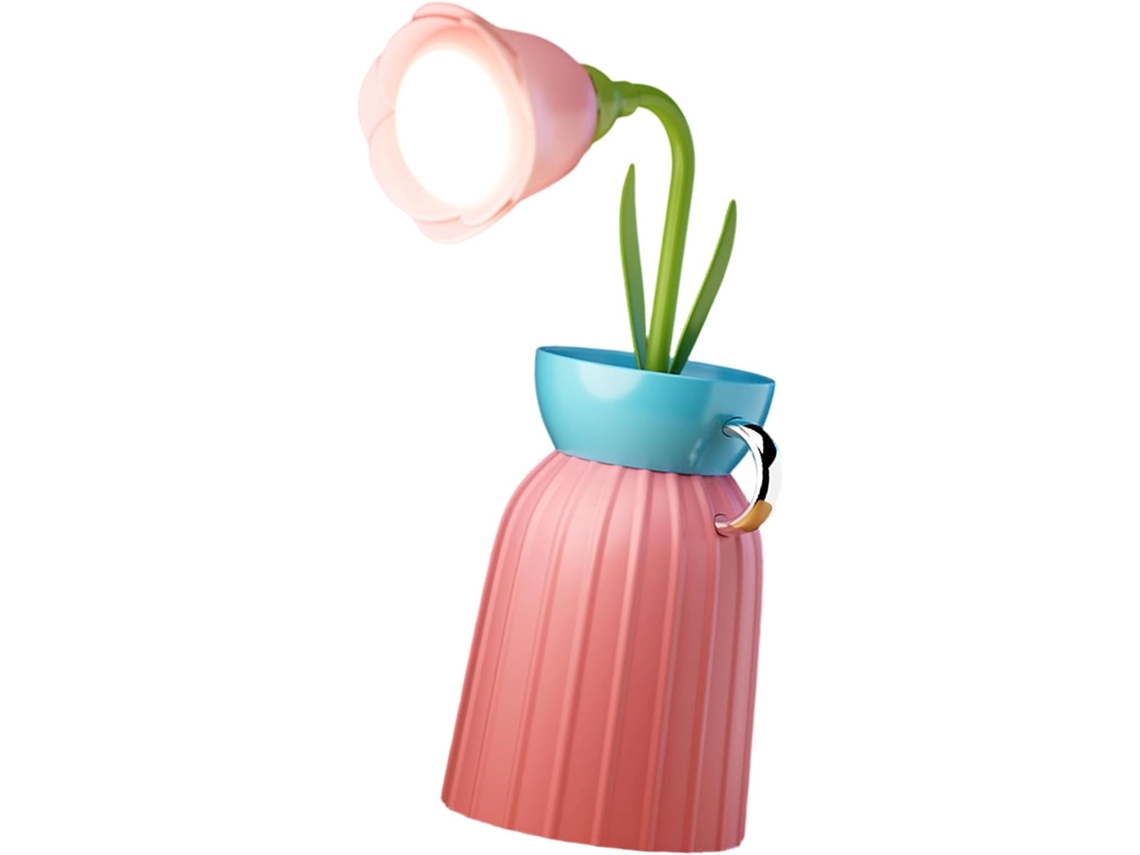 Abajur De Mesa Ajustável Com Tema Rosas Abajures Elegantes Para Realçar O Ambiente Em Espaços Residenciais Luz Noturna