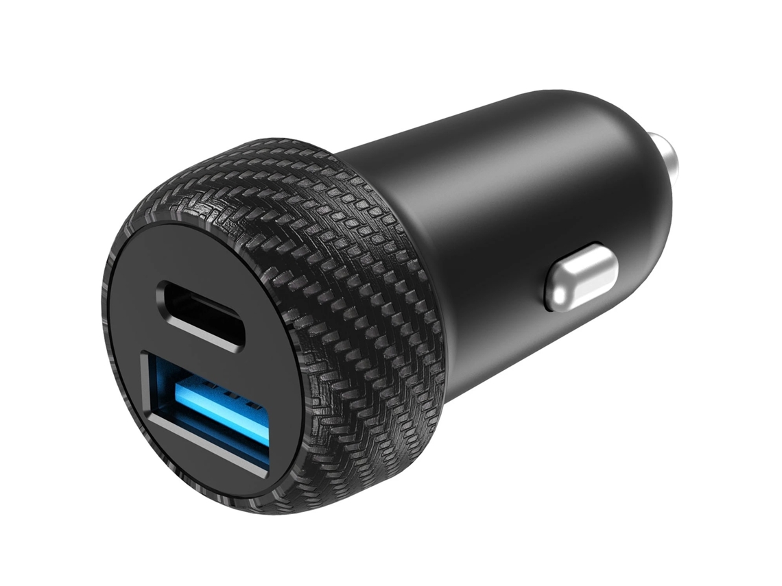 Carregador De Carro Billaddare 1xusb-c Pd 1xusb-a 45w
