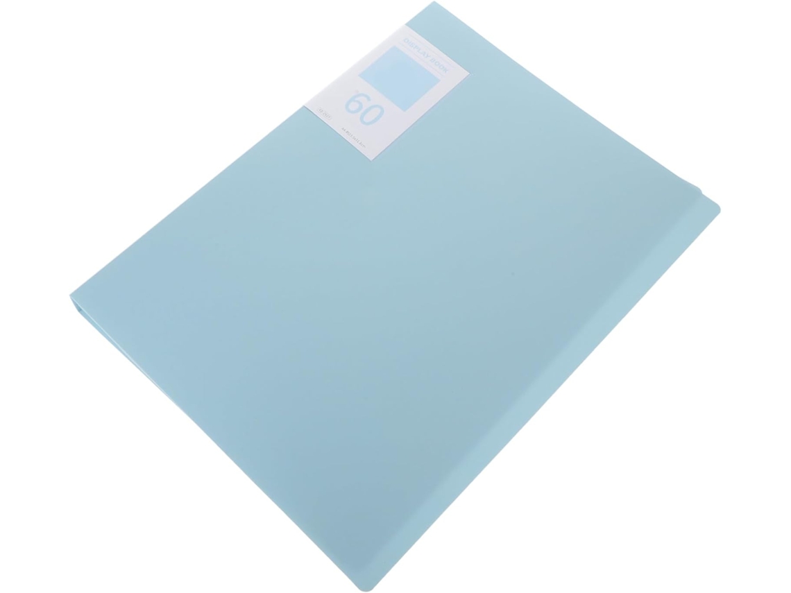 Organizador de Documentos Coheali Pasta com Capacidade para 60 Folhas, em Plástico Transparente, Ideal para Designers e