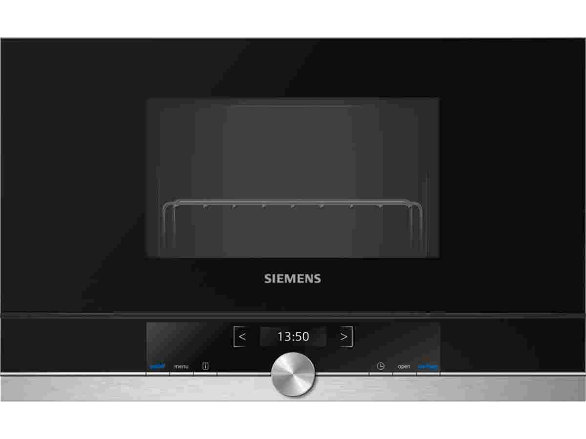 Micro-ondas Encastre SIEMENS BE634LGS1 (21 L - Com Grill - Preto)