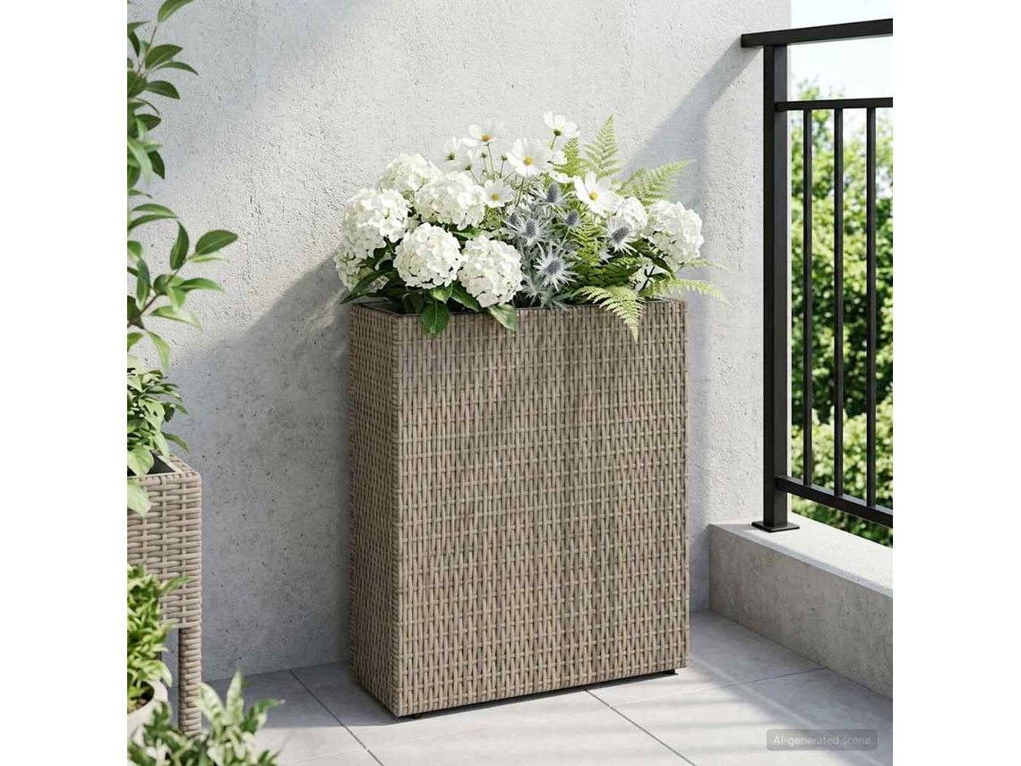 Vidaxl Vaso Alto 55 X 22 X 70 Cm Sim
