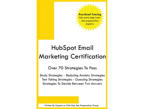 Livro HubSpot Email Marketing Certification de JCM-Hub Test Preparation Group (Inglês)