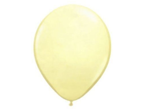 100 Balões Perolados 100% Látex 30 Cm Marfim BALLOON ART