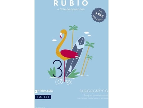 Livro  Vacacións 3ºprimaria de VVAA (Galego)